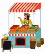 Image de marché de producteurs